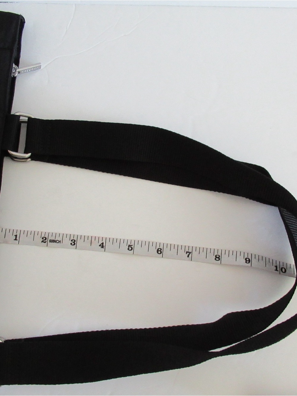 Baggallini Black Shoulder Tote – Lightweight Nylon, Multi Pocket Design - Picture 5 of 10
